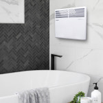 욕실 난로 화장실 히터 화이트 온풍히터 전기세 절전형 등 : 여름나라겨울나라