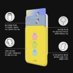 맥세이프 카드지갑 아이폰 갤럭시 카드케이스 슬롯 포켓 홀더 구미베어 : 미녀의자전거
