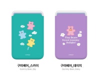 맥세이프 카드지갑 아이폰 갤럭시 카드케이스 슬롯 포켓 홀더 구미베어 : 미녀의자전거
