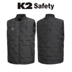 K2 Safety 발열 베스트2 발열패드 4단계 온도조절 동계 겨울 근무복 경량 발열조끼 : 프리존아웃도어