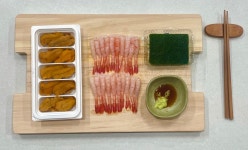 단새우 우니 감태 홈마카세 세트 아메에비 제철 성게알 : 우니가