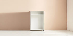 미니멀 오픈형이동식수납장 바퀴달린 수납정리장 다용도 거실수납장840 : 요즘가구