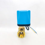 2선 1/2 전기 워터 220V 폐쇄 밸브 볼 황동 상시 개방 24V 12V 양방향 : 토탈이커10