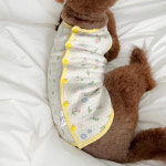 강아지실내복 수면조끼 대형견옷 오가닉 데일리 겨울 버터 베베 멍고메리 : 꼴레트멍멍 스토어