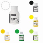 알파 소프트바디 아크릴물감 250ml A 801 티타늄화이트 대용량 : 픽플업