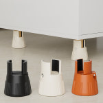 책상 높이조절발 가구 높이조절 테이블 쇼파 다리 받침 식탁 의자 침대 높이기 연장 고정형 : 곽씨네슈퍼