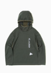 and wander 앤드원더 hybrid warm pocket hoodie : 후치토