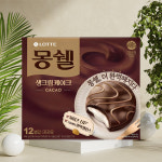 롯데웰푸드 몽쉘통통 카카오 408g, 1개 : 서양 과자점