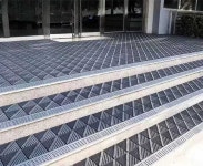 외부발매트 매장 카페 90x150 야외 발매트 발판 입구매트 실외 도어 90x150cm 회색 바탕 빨강 : 재민이네5
