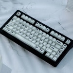 GMK redacted 수정테이프 키캡 PBT 체리 5면 염료승화 (129키) : SAOPAO