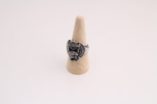 써지컬스틸 실버 아이언 쉴드 반지 : 스틸리크