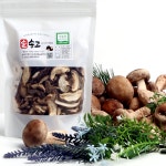 솔송고 건조 슬라이스 100g 대관령 무농약 재배 송이맛 말린표고버섯 : 강릉표고버섯농장