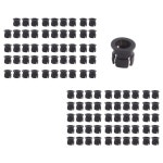LED 개 블랙 거치대 100 5mm 플라스틱 패널 디스플레이 마운트 클립 케이스 : 블랙코알라