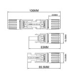 태양광 패널 및 광발전 시스템용 PV 커넥터 IP67 5 : 일글로리