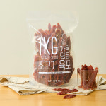 슈퍼츄 일킬로그램 강아지 대용량 간식 반려견 소고기육포, 1kg, 1개 : 와이즈테일
