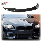 자동차 범퍼 BMW 호환 5 시리즈 F10 535i 528i M 스포츠 2011 2012 2013 2014 2015 2016 프론트 립 ABS 광택 블랙 바디 키트... 