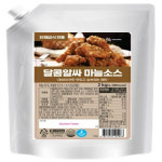 대상 청정원 달콤알싸 마늘소스 2kg 갈릭소스,족발마늘소스 냉장제품 : 호호푸드