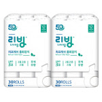 삼정펄프 리빙 50주년 리프레쉬 3겹 27m 30롤 x 2팩 /화장지/휴지 : 미래를여는사람들