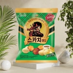 롯데웰푸드 스카치 캔디 세가지맛(커피,버터,바나나) 317g : 서양 과자점