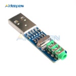 5V 미니 PCM2704 USB DAC HIFI 사운드 카드 전원 디코더 보드 모듈 pc용 Arduino : 송하유통57
