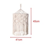 MACRAME 보호 행잉 램프 커버 보헤미안 바닥 전등갓 천장 : 필승조명