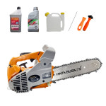 하야부사 엔진톱 H2600 II 가지 치기 탑핸들 가벼운 기계톱 엔진오일 체인오일 포함 : 거대공구