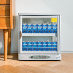 업소용 온장고 전기 보온고 음료 약국 음료수 커피 편의점 소형 미니 3단 60L : 포쿨