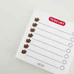 [딜라잇모드] 라꼬미 투두리스트 메모 감성 떡메모지 : 딜라잇모드