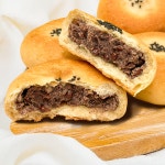 팥빵 국산팥 수제 통팥앙금 비건 100% 우리밀통밀빵 오일무첨가 단팥빵 간식빵 : 소담빵집