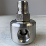 와셔용 스테인레스 릴 NPT 스위블 스틸 도 90 호스 압력 1/2 유니온 : 토탈이커10