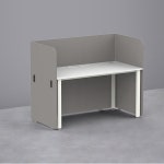 EO자재 심플즈 전면 풀 스크린 파티션 H1120(블랙 프레임) 공간분리 파티션 : 삼성가구몰