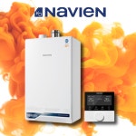 경동나비엔 온수증대용 친환경 콘덴싱 보일러 ON AI NCB553-2SE/22K IOT : 히팅온