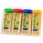 휴대용 4P 요지 대나무이쑤시개 식당이쑤시개 : 하리수리마켓