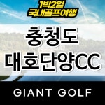 대호단양cc 충청북도골프장 국내1박2일 골프패키지 : 자이언트골프 국내해외 예약