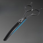 애견 강아지 가위 컴팩트 베이직 셀프미용 티타늄 고양이 반려동물 블랙 : 온나라몰3