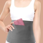 하라마키 보온복대 수면 방한 배워머 임산부 시험관 허리워머 : 우아한라라