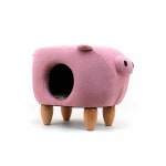 판다스토어 핑크돼지하우스 푹신한강아지집 반려동물하우스 냥이집 : Da판다몰
