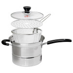 퀸센스 찜 국수냄비 찜기 파스타 스파게티 냄비 18cm : e파인드리빙