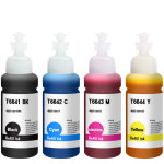 호환 엡손잉크 T664 무한리필 L365 L555 L565 L1300 용기형 70ml : 더펜시아