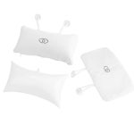 욕조 패브릭 베개 반신욕 머리 등 목 받침 흡착 등받이 스파 베개 반신욕품 : 트랜디 컬렉터