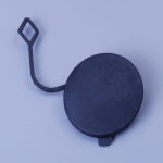 페어 앞 좌측 오른쪽 범퍼 견인 후크 아이 커버 캡 도색되지 않은 7P6807185 VW Touareg 2011 2012 2013 2014 : 파트아웃