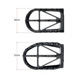 【세일 대상품】ZETA G4763 와이드 풋 페그 크로몰리 57 mm YZ450F 오토바이 Z48-02-809 : 화선물류