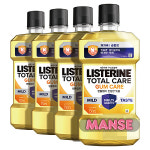 리스테린 토탈케어 검케어 마일드 250ml X 4 : 만세전빵