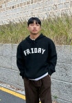 프라이데이 니트 후드 겨울니트 (8color) : 웨어데이WEARDAY