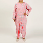 남녀공용 특수지퍼 분리지퍼 기저귀 교환 환자복 병원 순면 핑크 삼정휴먼서버 치매 대응복 : 삼정휴먼서버