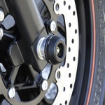 OVER Racing (오버 레이싱) 오토바이 용 액슬 프로텍터 프론트 슬라이더 YZF-R25 / 59-35-02 : 화선물류