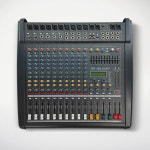 오디오 파워 믹서 APM-1200bt 14채널 / 2400W(1200W+1200W) : 플러스음향