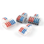 박스형 퀵 배선 케이블 커넥터 222 전기 다중 와이어 범용 푸시인 도체 터미널 블록 SPL42/62 : 일글로리