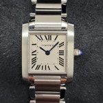 까르띠에 cartier 여성 탱크 프랑세즈 스몰 스틸 쿼츠 W51008Q3 : 종로타임