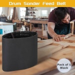 P 폴러든 드럼 샌더 공급 벨트 120 그릿 퍼펙스 16-32 컨베이어 벨트 및 제트 16-32 드럼 샌더 공급 벨트 16-1 /4 x 43-1 /2 실리콘 카바이드... 